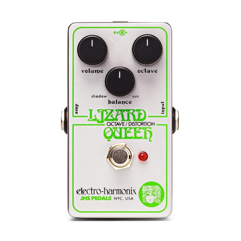 Electro-Harmonix LIZARD QUEEN Octave Fuzz Guitar Effects Pedal